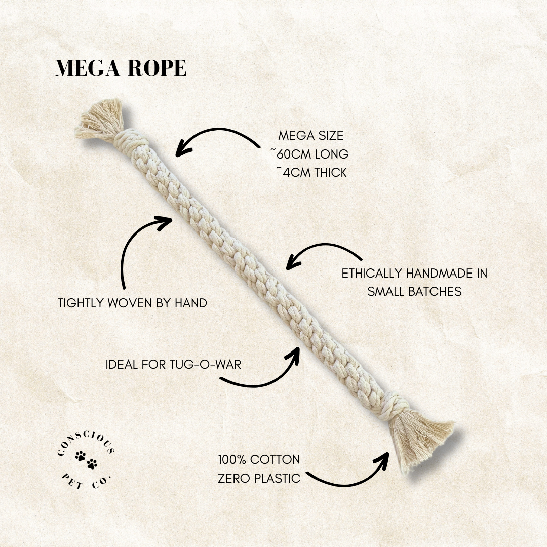 Mega Steel Ropes WHOLESALE - Mega Rope | Conscious Pet Co.